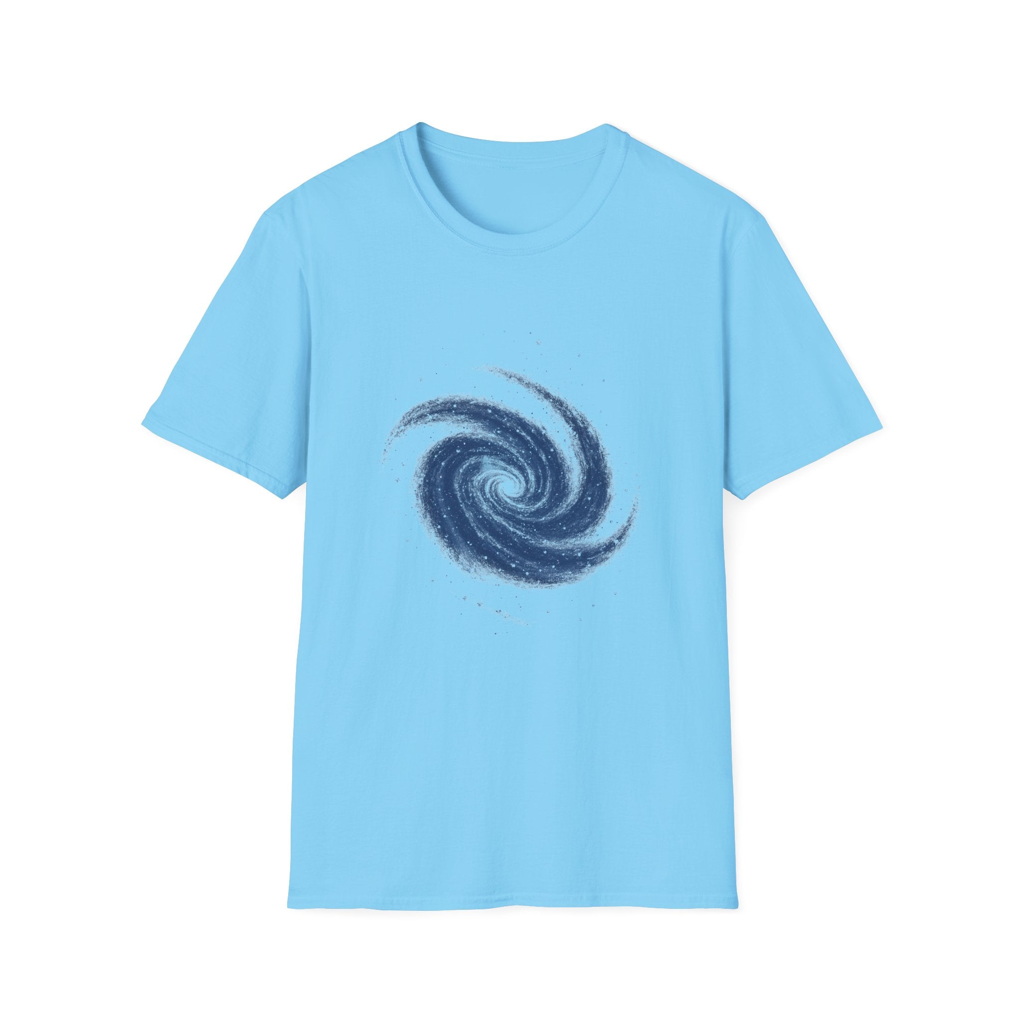 Spiral Galaxy image Unisex Softstyle T-Shirt