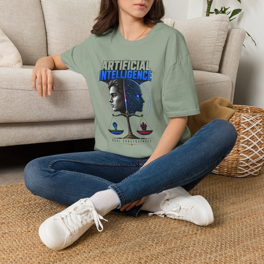 Artificial Intelligence T-Shirt — Futuristic Tech Graphic Tee