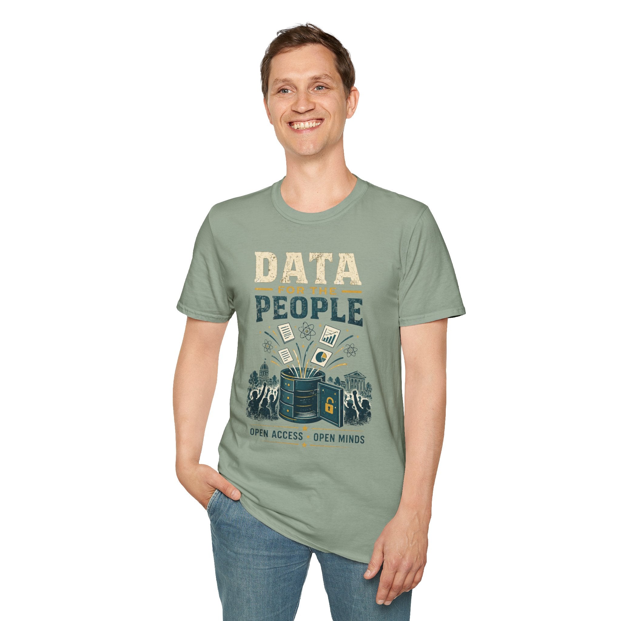 Data People T-Shirt — Retro Science & Tech Graphic Tee for Analysts