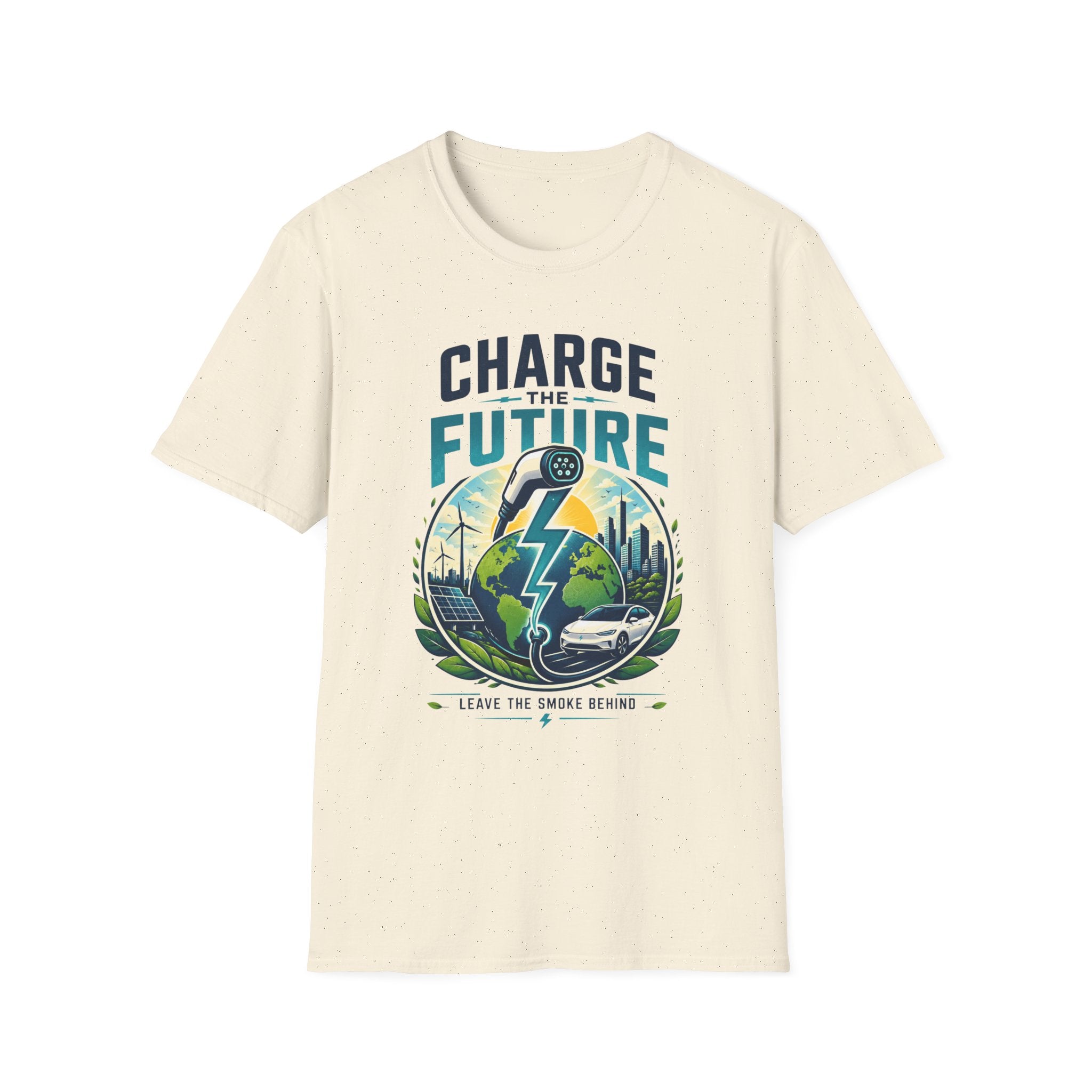 Charge the Future T-Shirt — Electric Vehicle EV Charging Graphic Tee