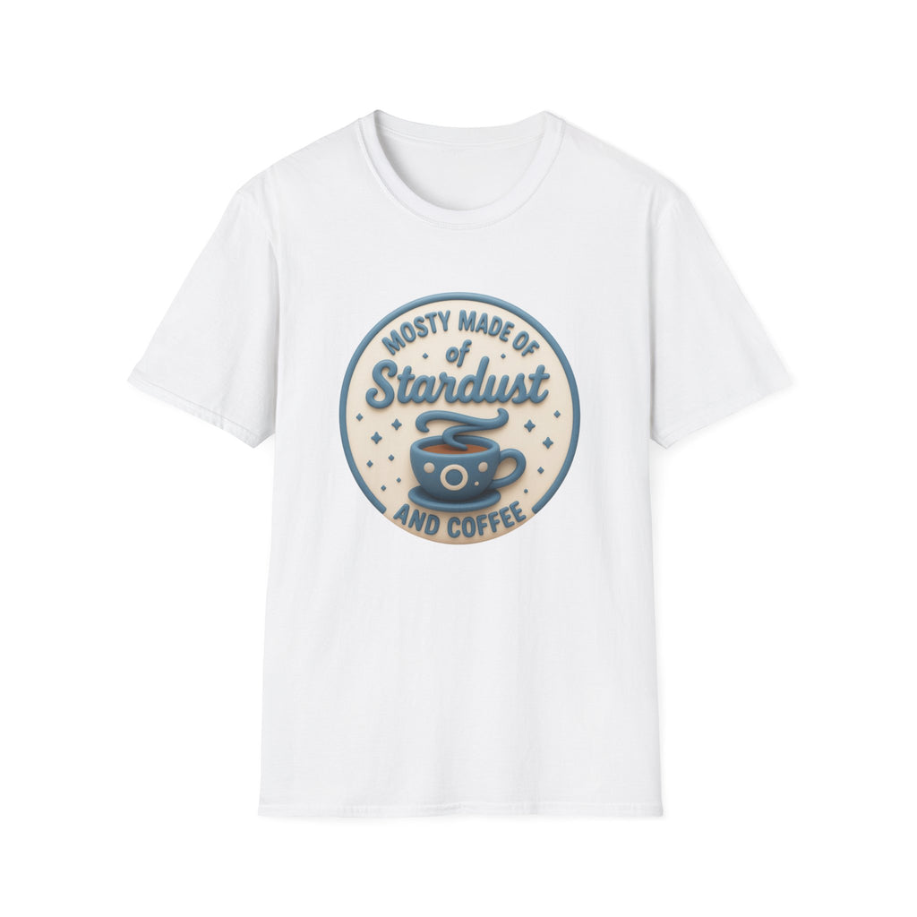 Stardust & Coffee T-Shirt – "Mostly Made of Stardust" Retro Graphic Tee