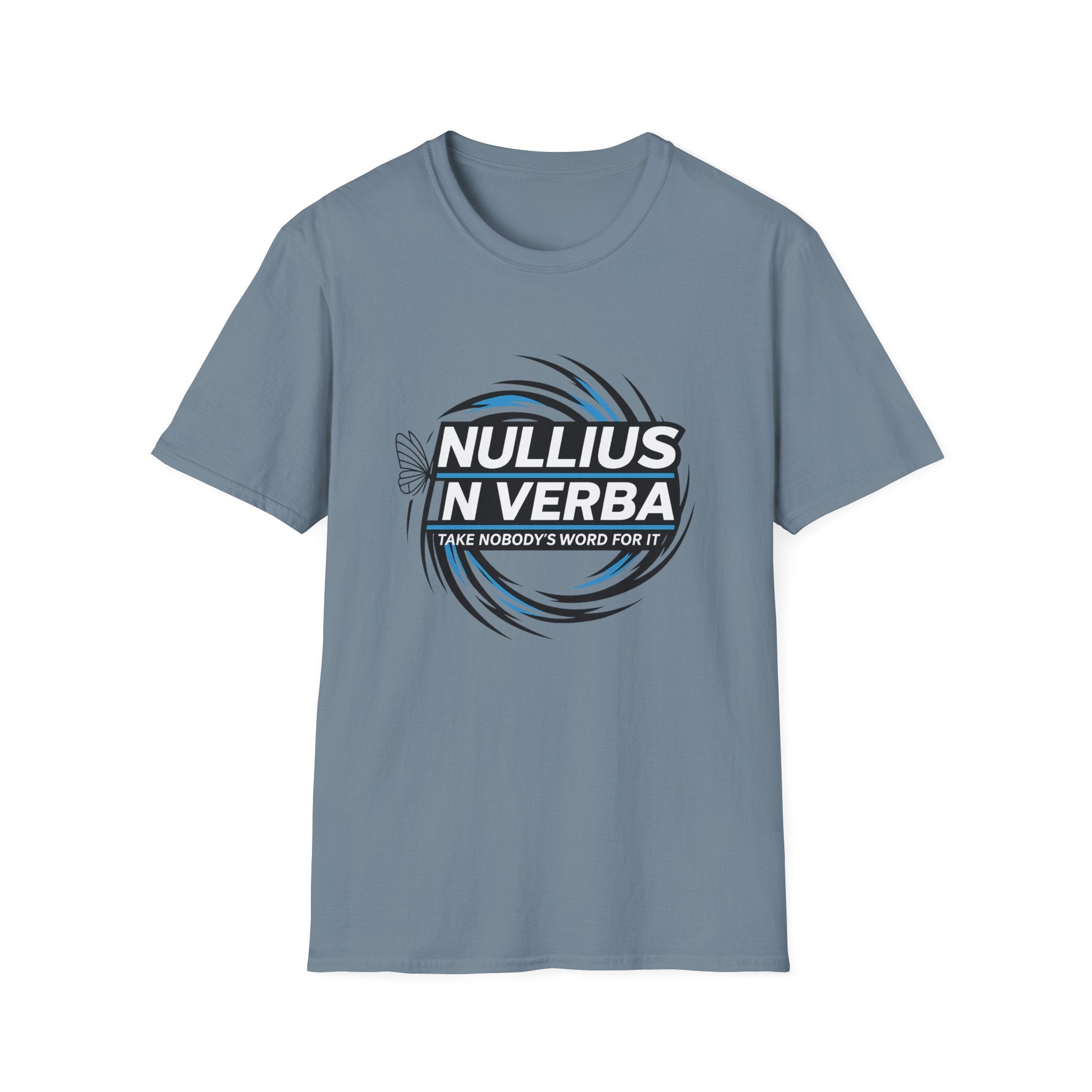 Nullius in Verba Unisex Softstyle T-Shirt