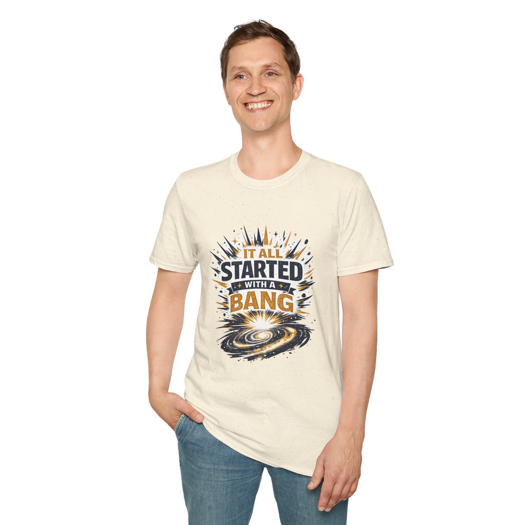 "It All Started With a Bang" Space Graphic Tee