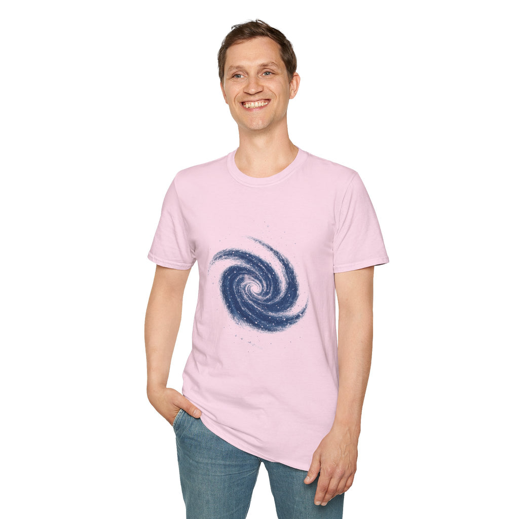 Galaxy Swirl T-Shirt — Cosmic Spiral Tee