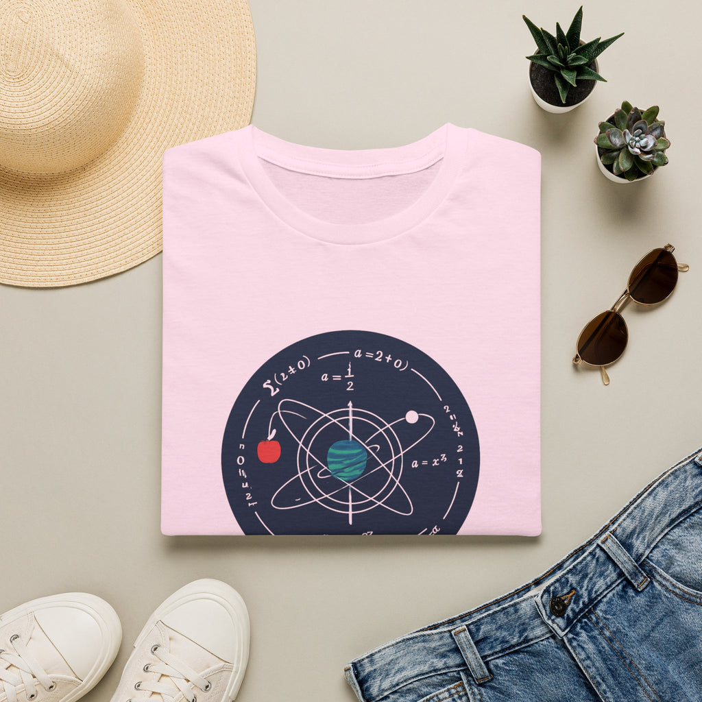 Science Atom Graphic T-Shirt — "Reality Needs No Myth" Tee
