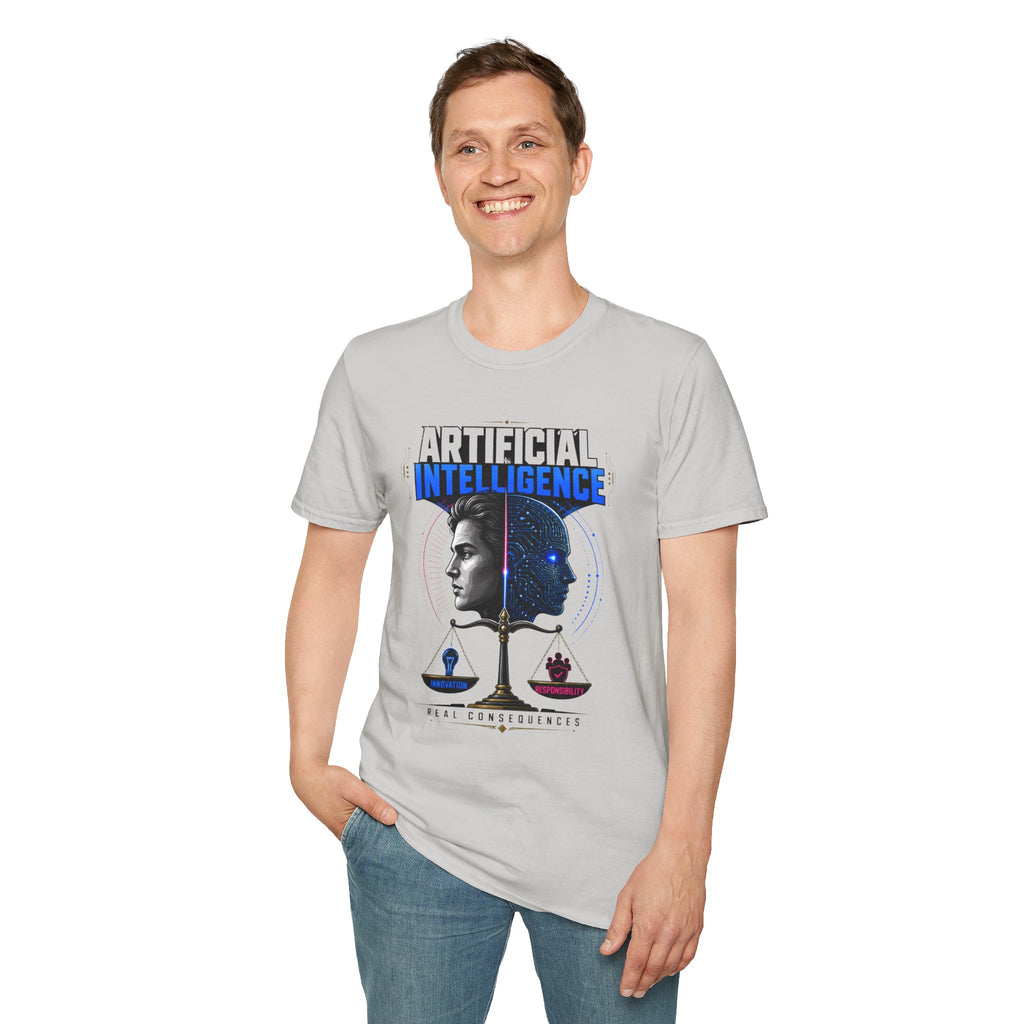 Artificial Intelligence T-Shirt — Futuristic Tech Graphic Tee