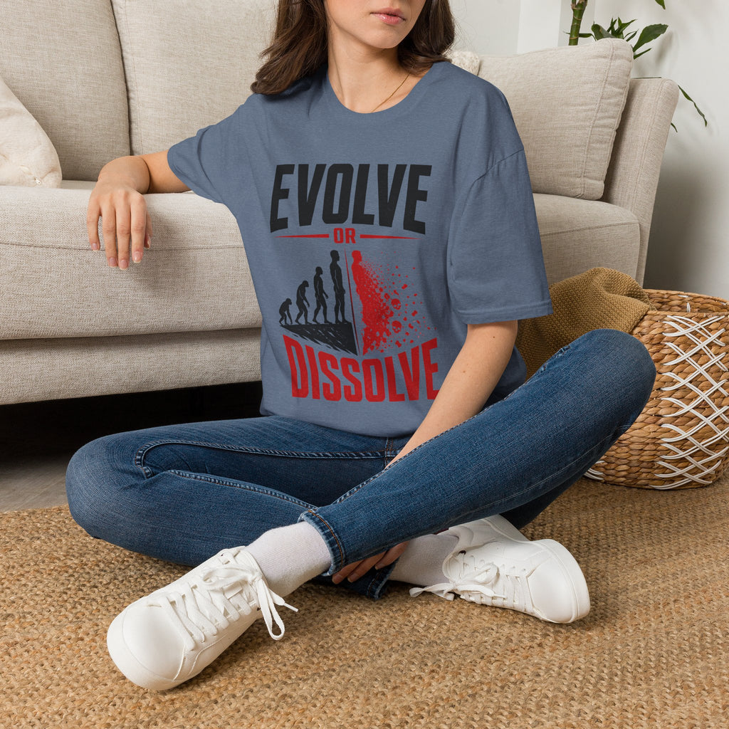 Evolve or Dissolve T-Shirt — Evolution Graphic Tee