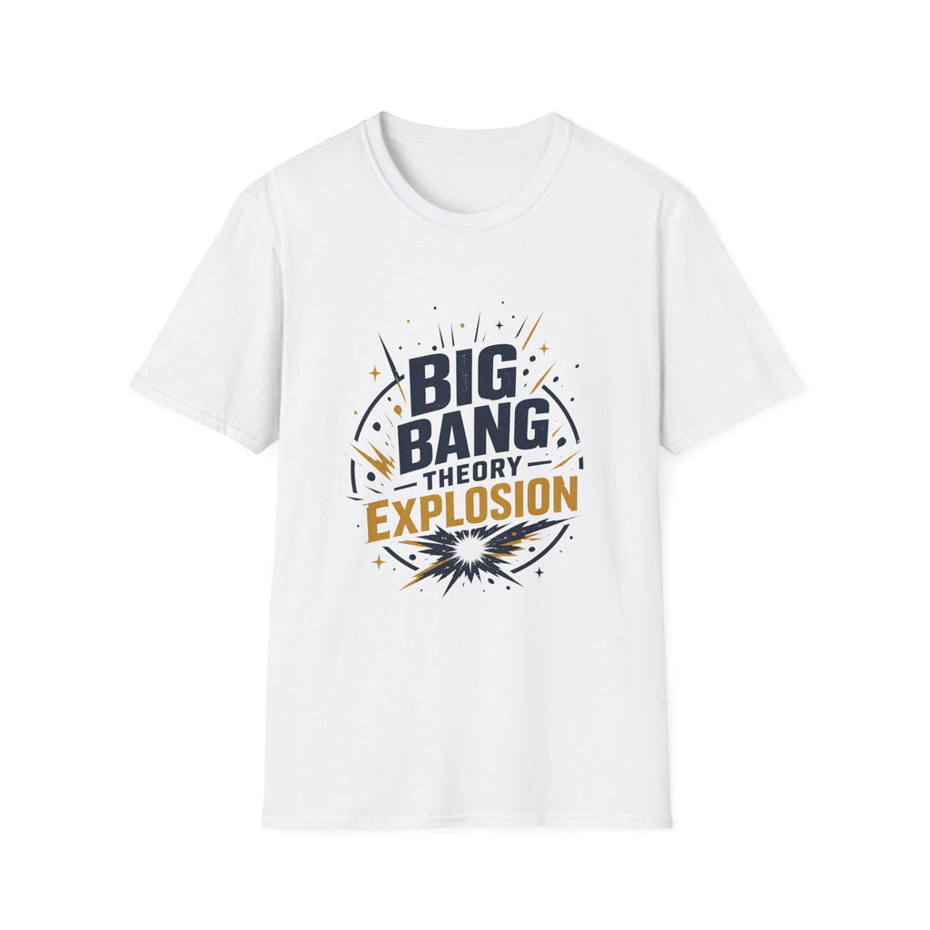 Big Bang Theory Explosion T-Shirt — Science Nerd Graphic Tee