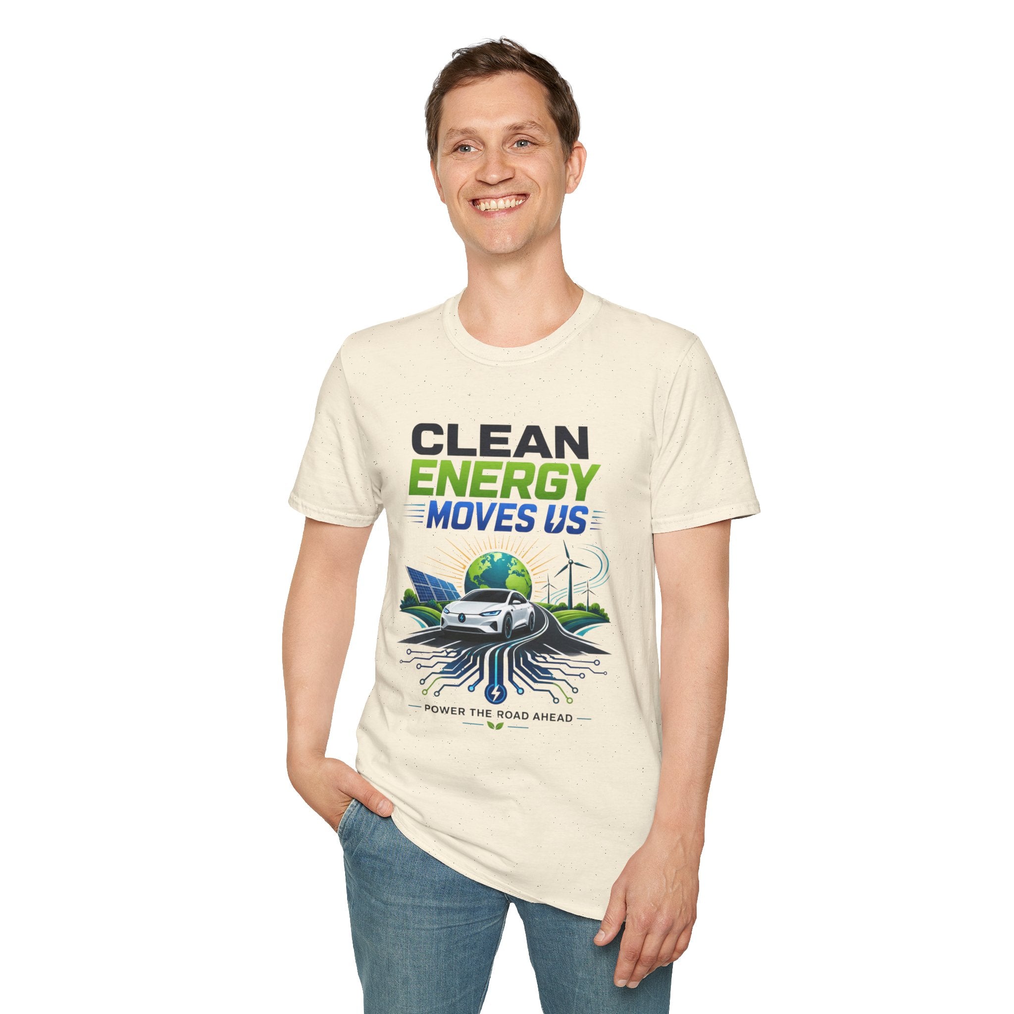 Clean Energy Moves Us T‑Shirt