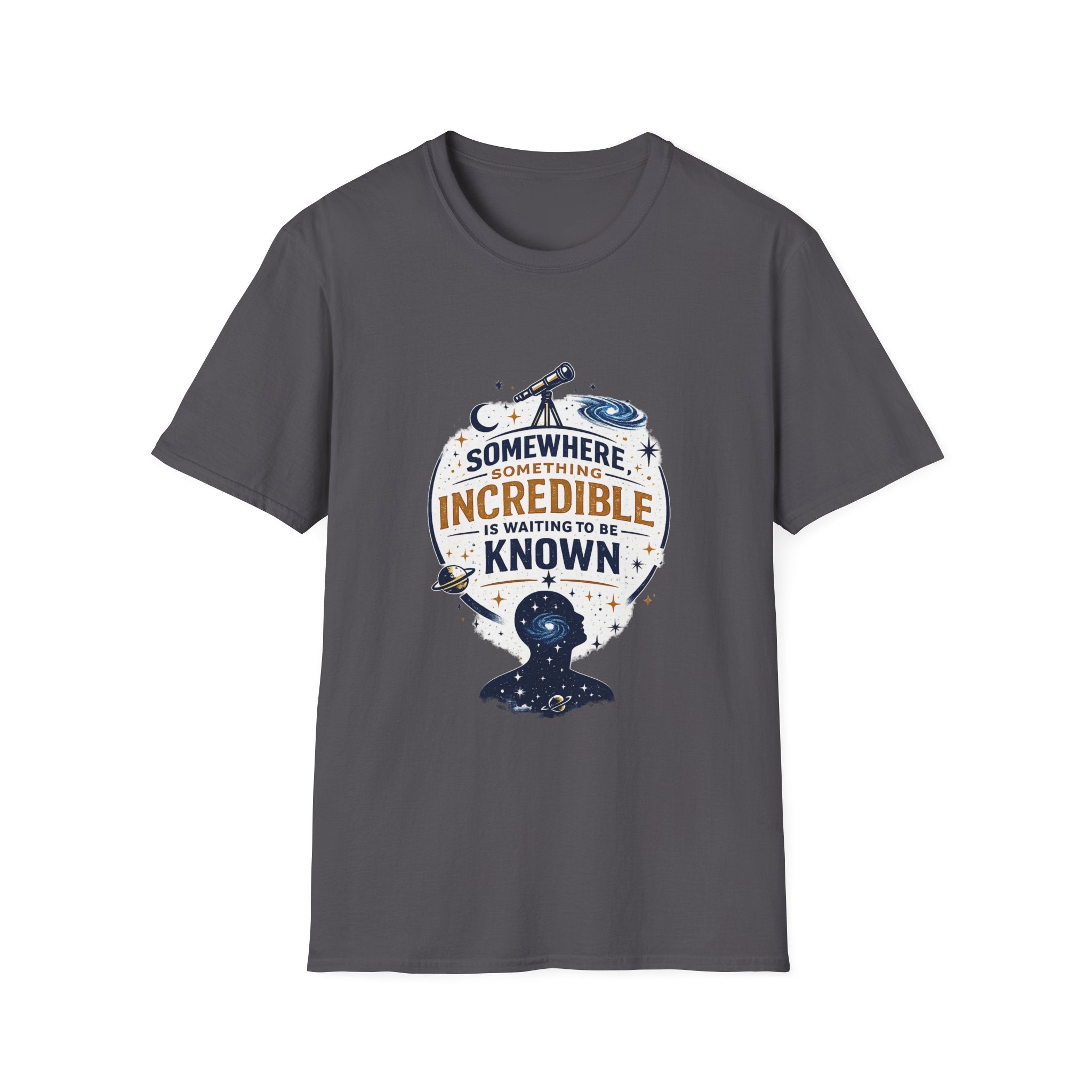 Something Incredible Waiting Unisex Softstyle T-Shirt