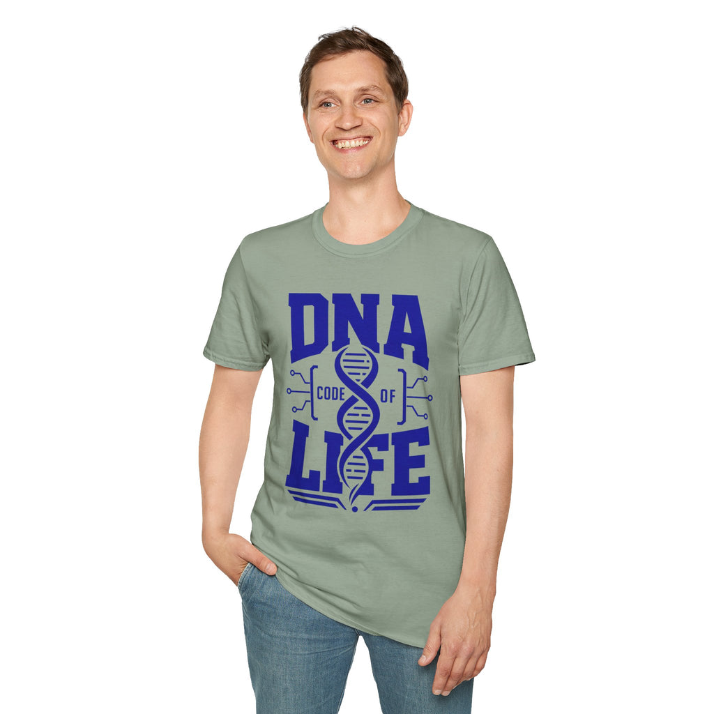 DNA Code of Life T-Shirt — Genetics Science Graphic Tee