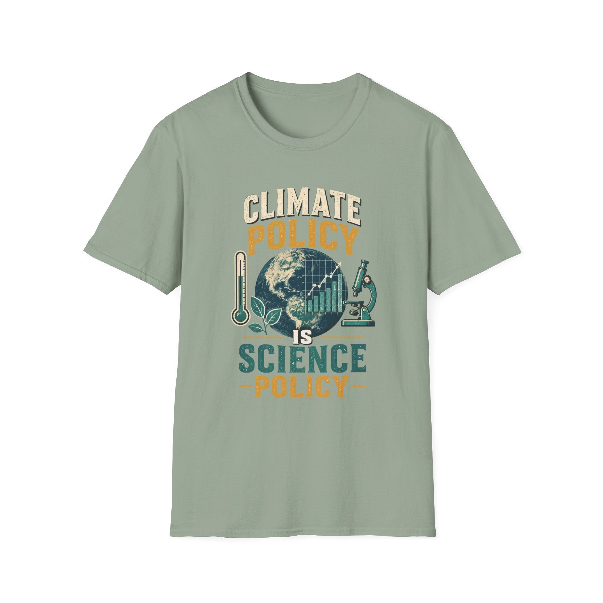 Climate Policy Tee — "Climate Policy Is Science Policy" Graphic T-Shirt