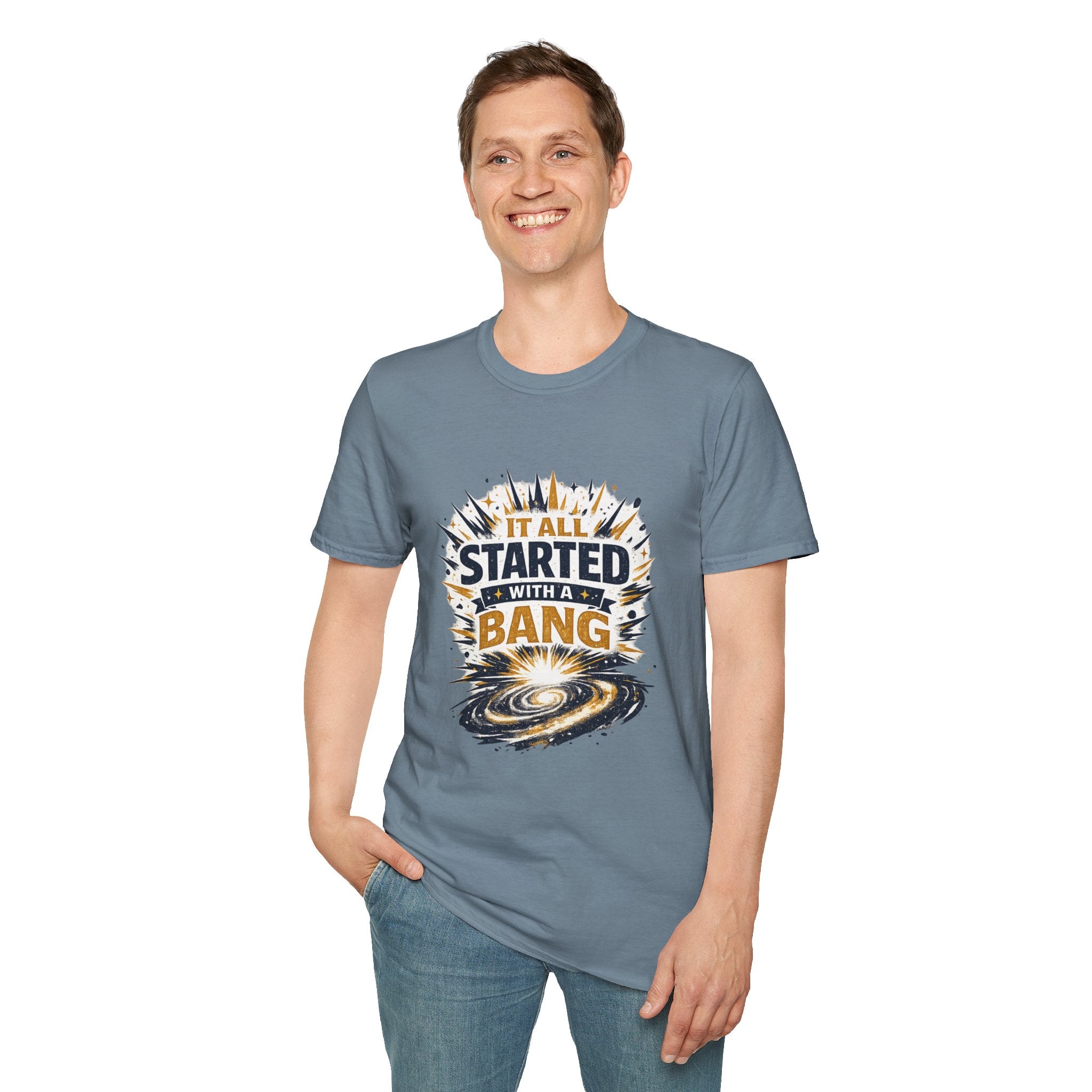 "It All Started With a Bang" Space Graphic Tee