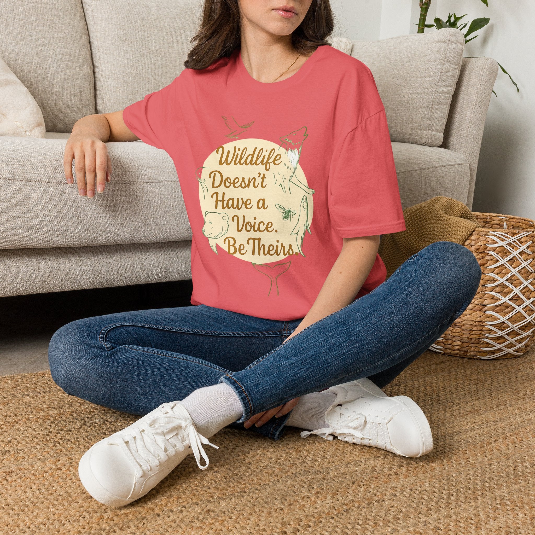 Wildlife Doesn't Have a Voice Be Theirs T-Shirt