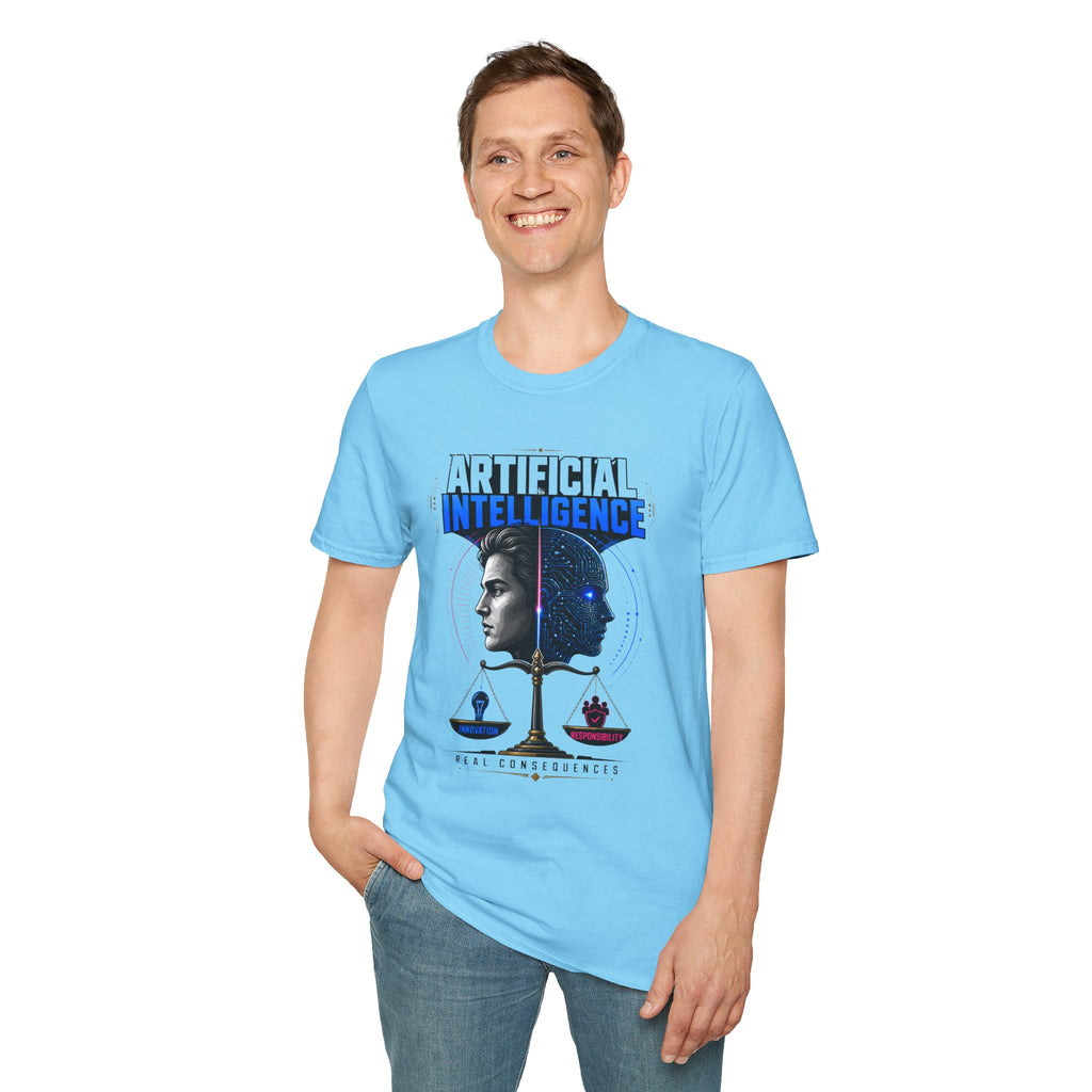 Artificial Intelligence T-Shirt — Futuristic Tech Graphic Tee
