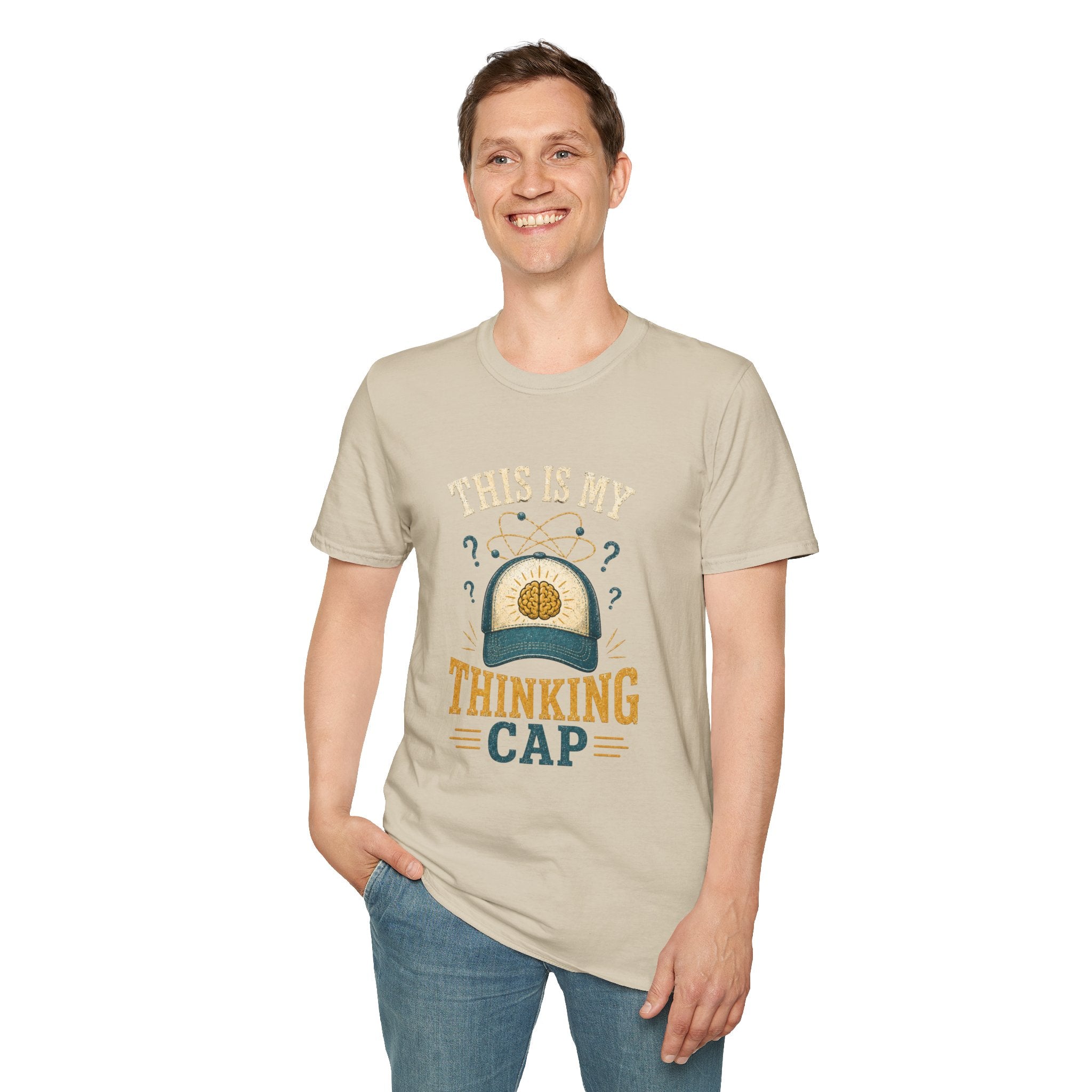 Thinking Cap T-Shirt — “This Is My Thinking Cap” Graphic Tee