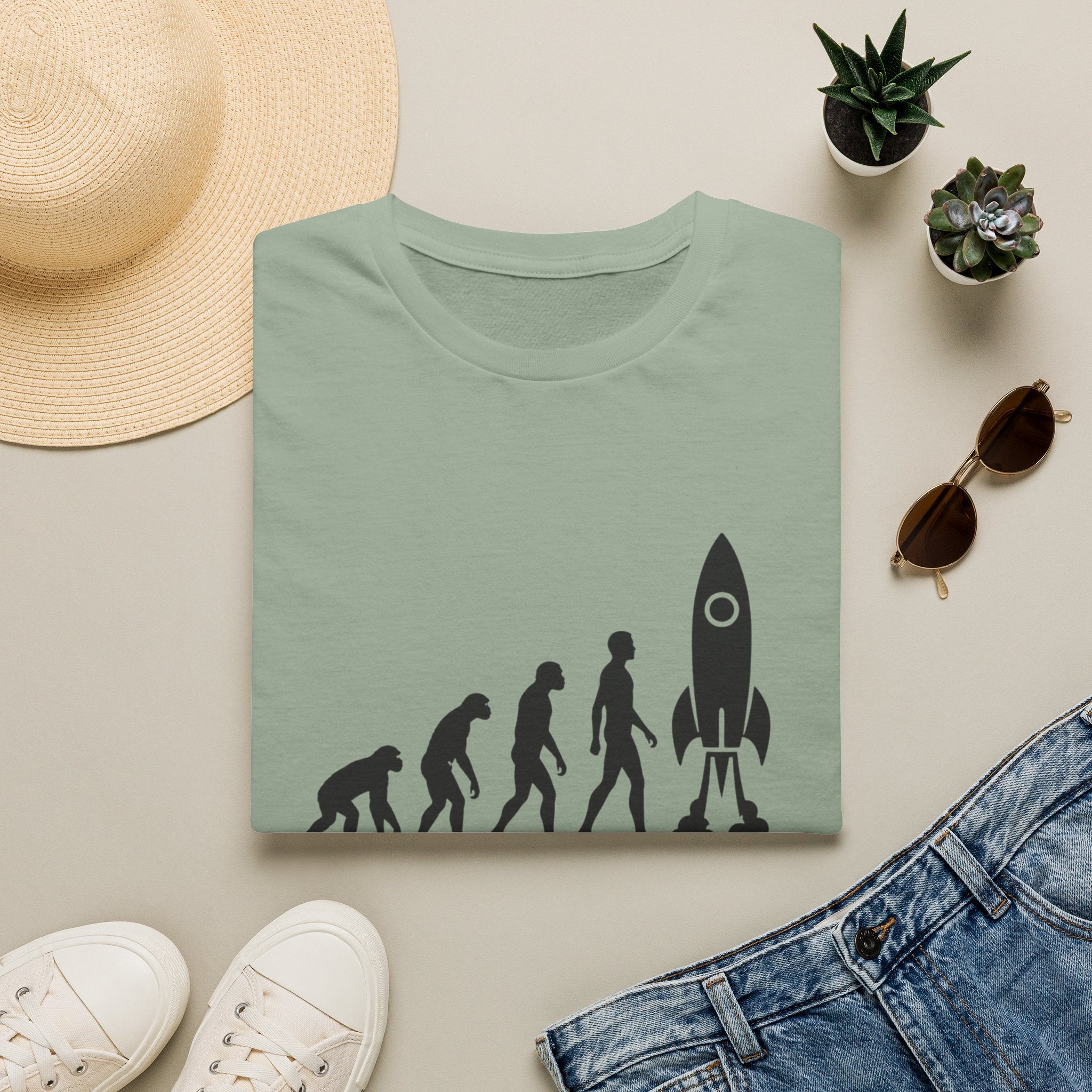 Evolution to Rocket Graphic Tee