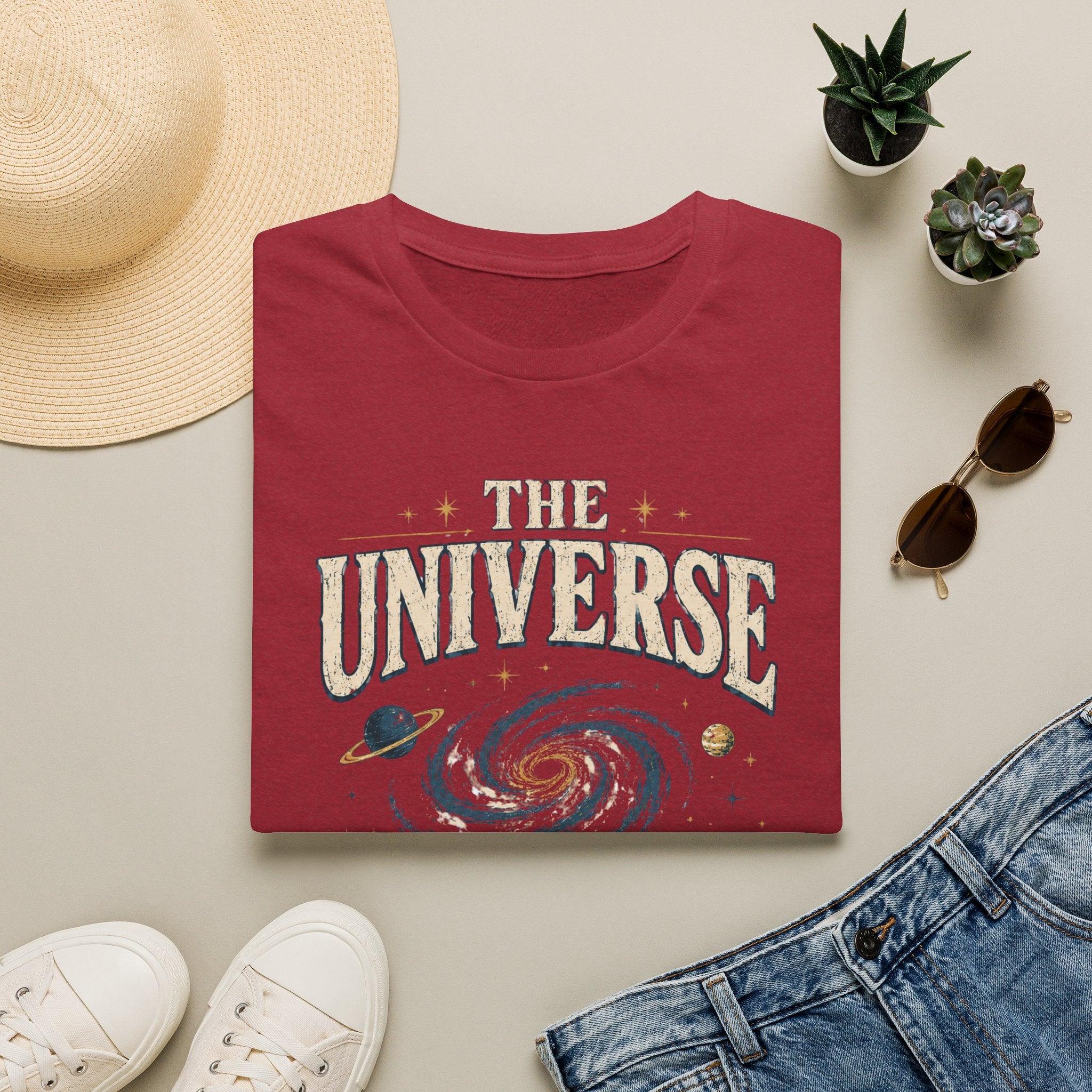 The Universe Graphic T-Shirt — "The Universe Doesn't Need Permission"