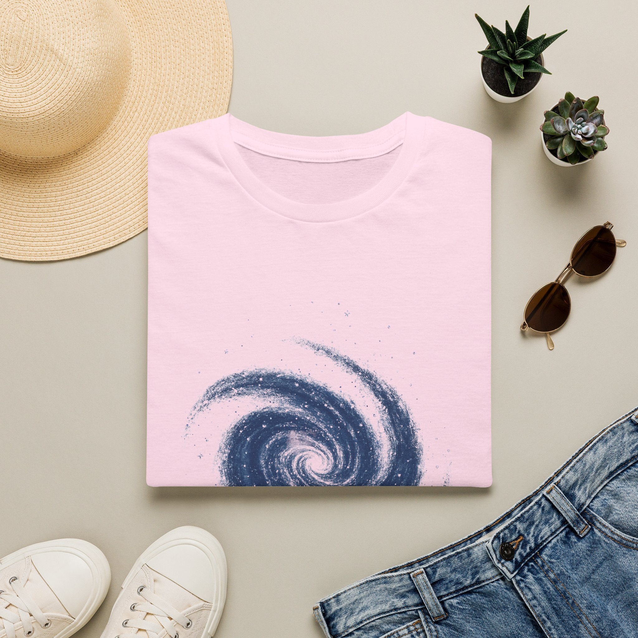 Galaxy Swirl T-Shirt — Cosmic Spiral Tee