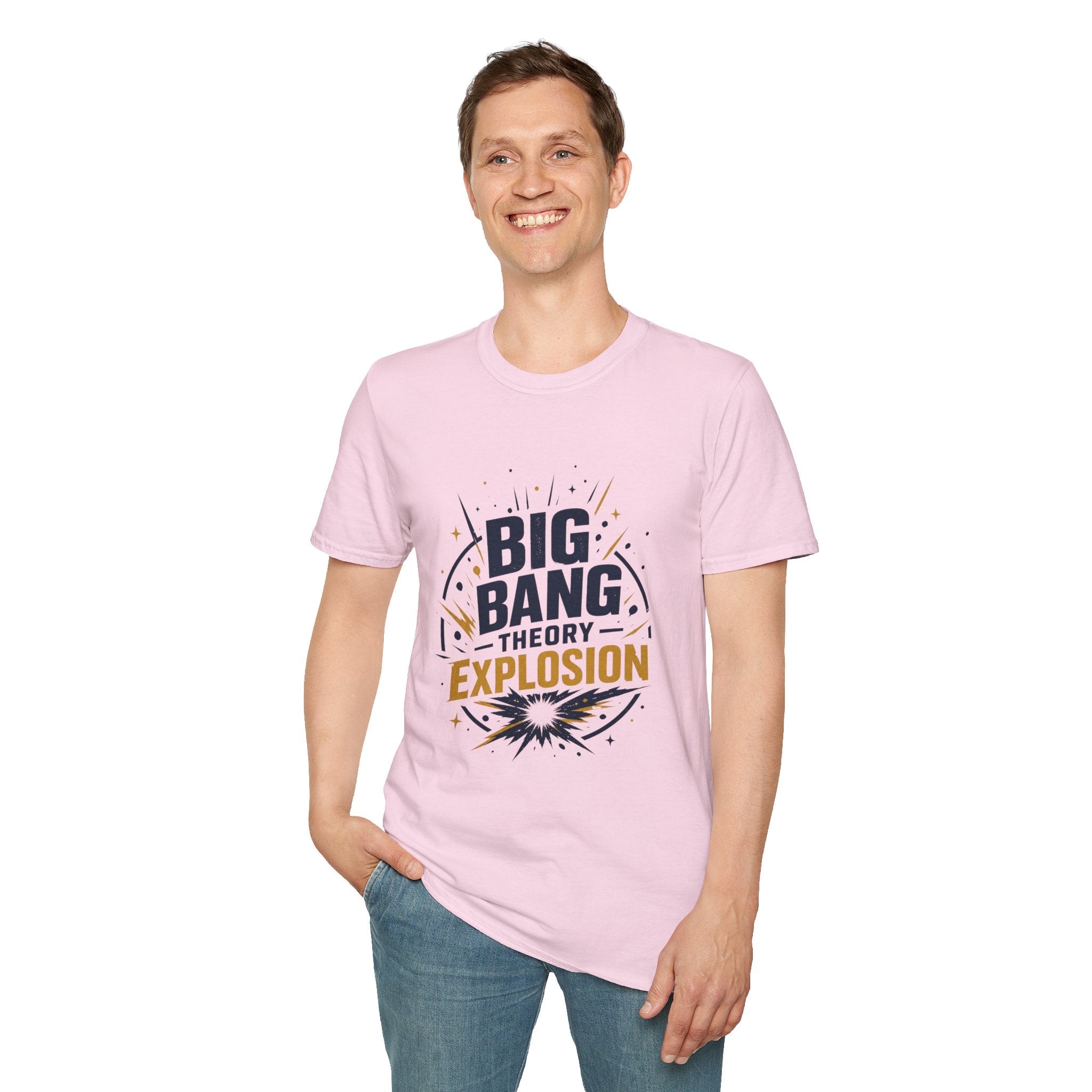 Big Bang Theory Explosion T-Shirt — Science Nerd Graphic Tee