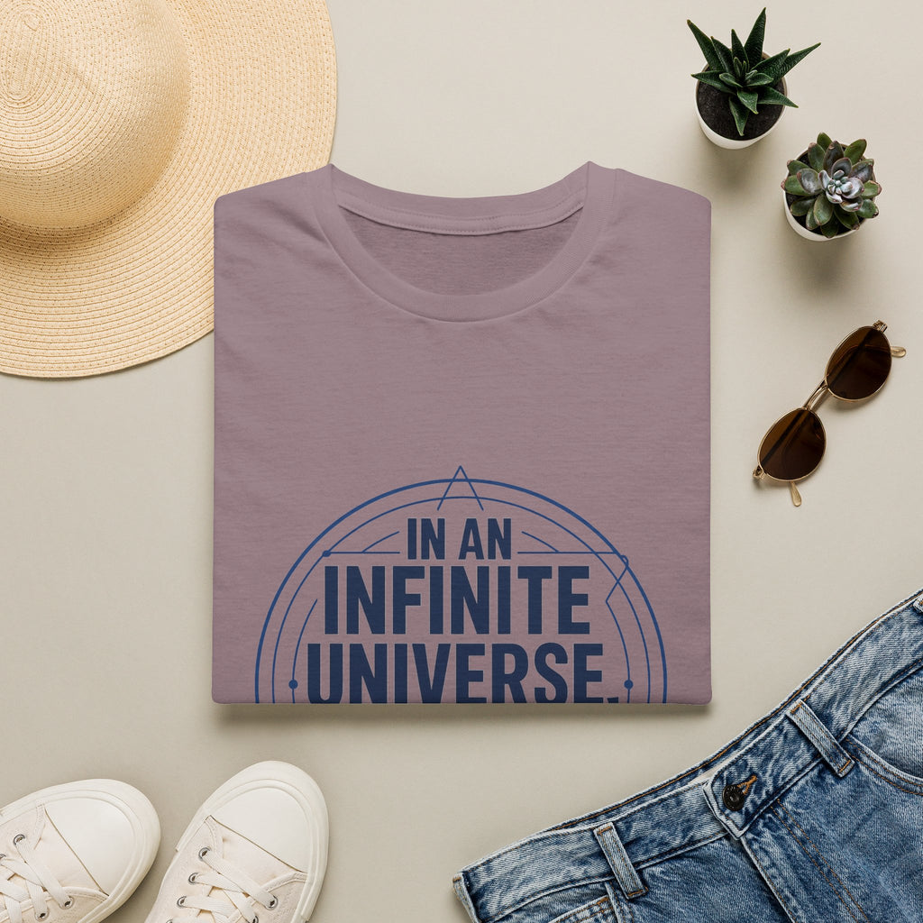 Infinite Universe T-Shirt — "In an Infinite Universe, Anything Is Possible" Inspirational Tee
