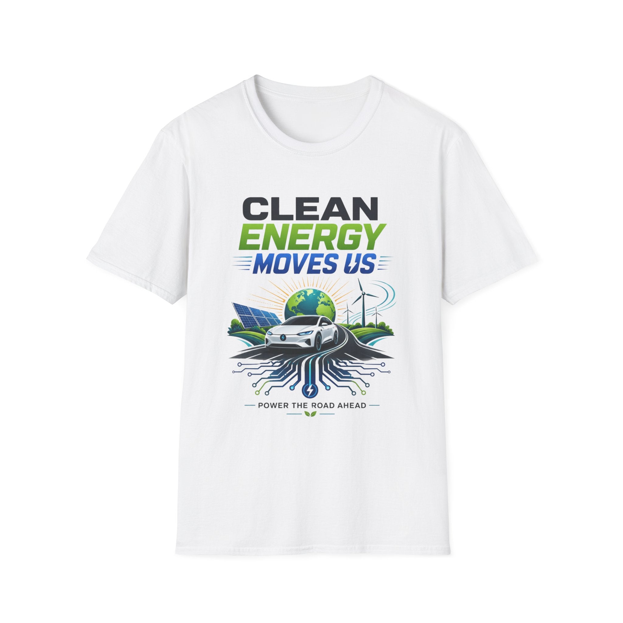 Clean Energy Moves Us T‑Shirt