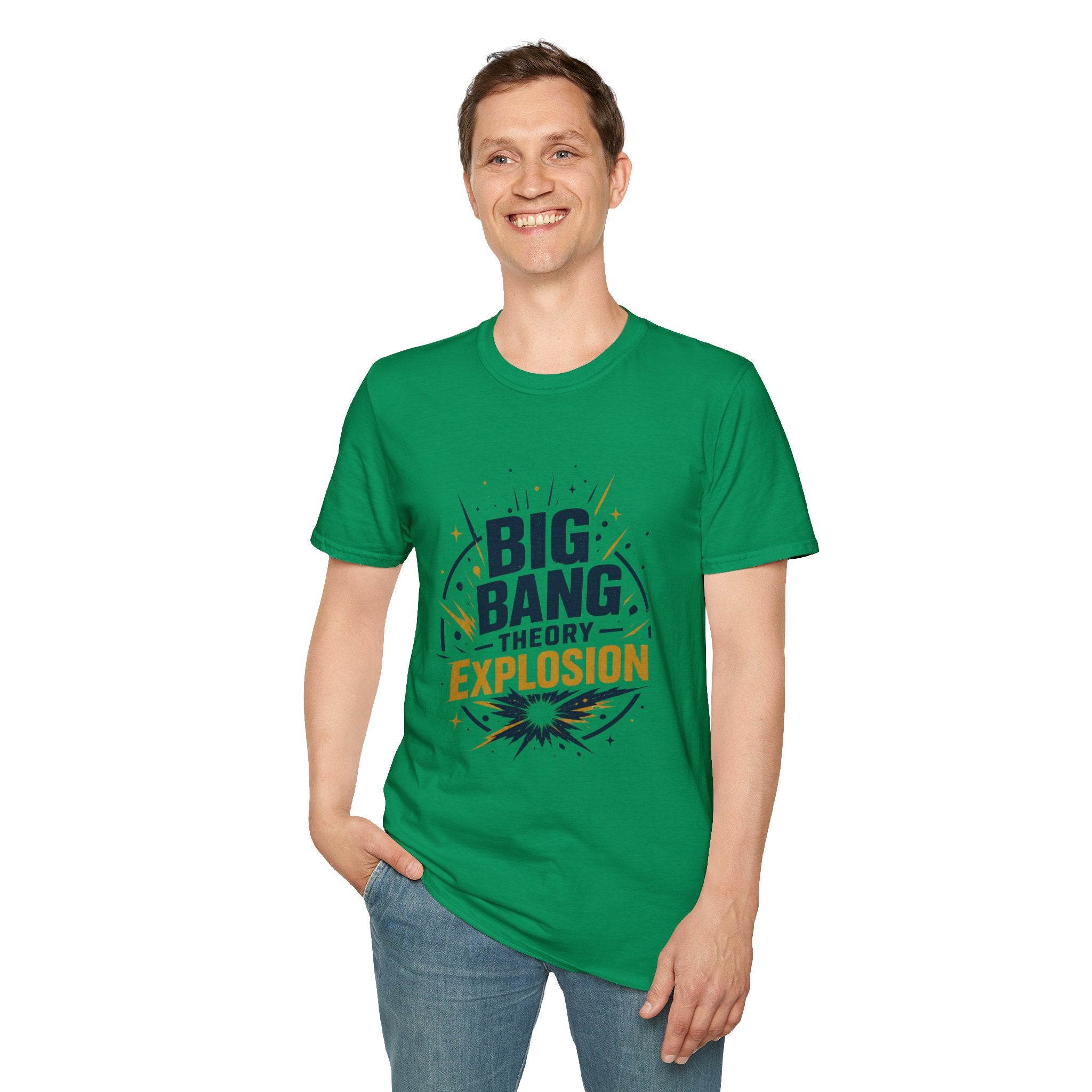 Big Bang Theory Explosion T-Shirt — Science Nerd Graphic Tee