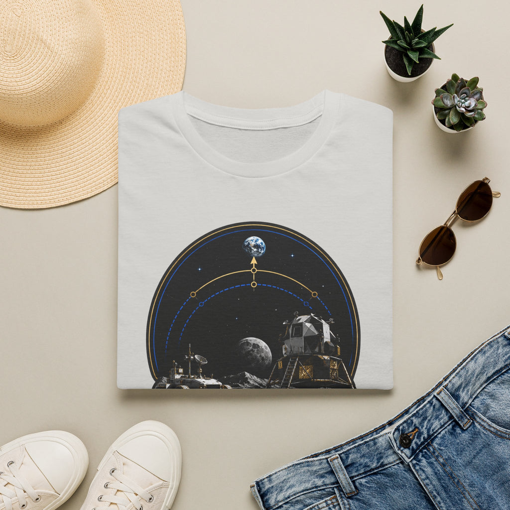 Back to the Moon T-Shirt — Lunar Mission Retro Space Tee