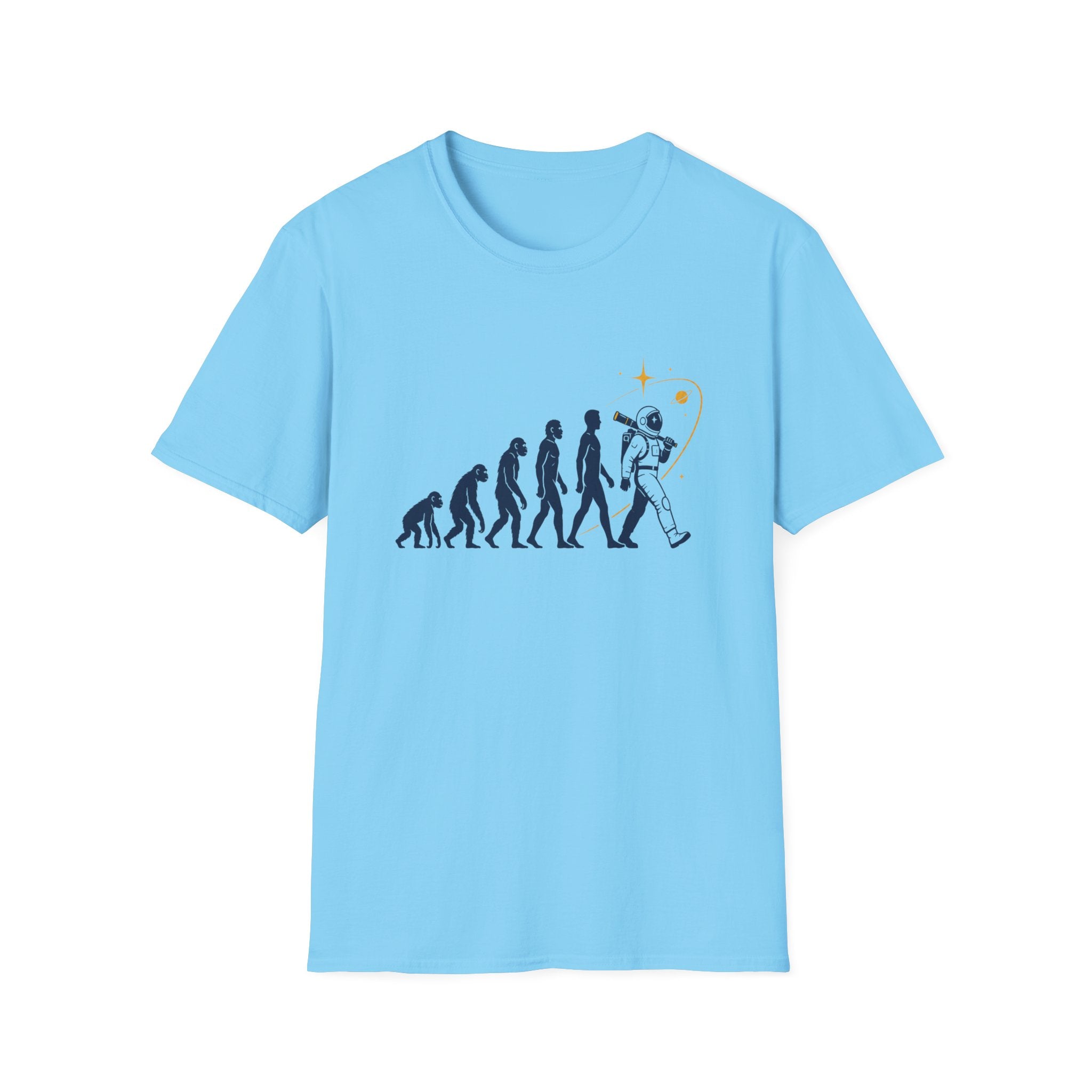 Modern Evolution stages Unisex Softstyle T-Shirt