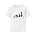 Evolution Ape to Rocketship Unisex Softstyle T-Shirt