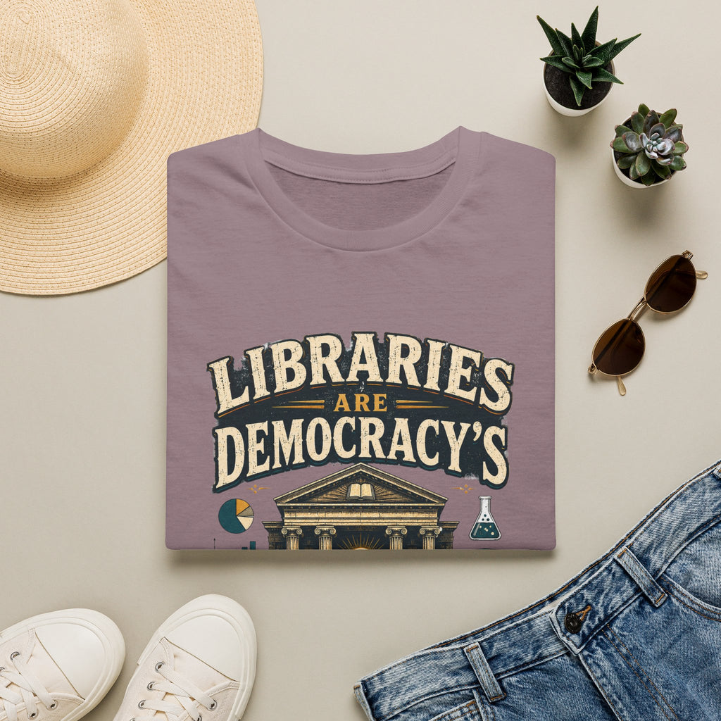 Libraries Are Democracy’s Lab T‑Shirt