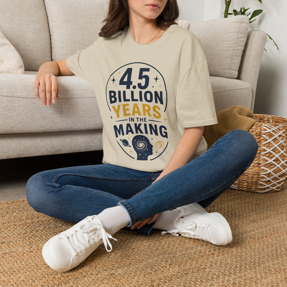 “4.5 Billion Years in the Making” Science / Earth Day Tee