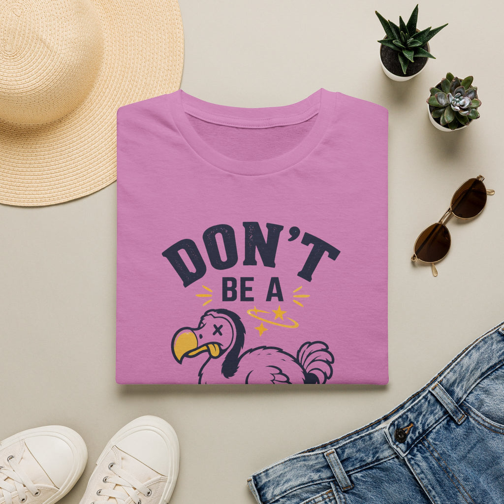 Don’t Be a Dodo T-Shirt — Funny Vintage Dodo Bird Graphic Tee