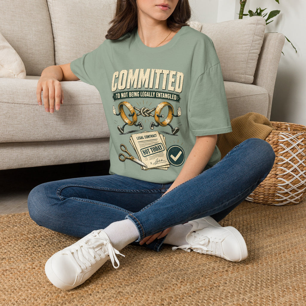 Committed to Not Being Legally Entangled T-Shirt