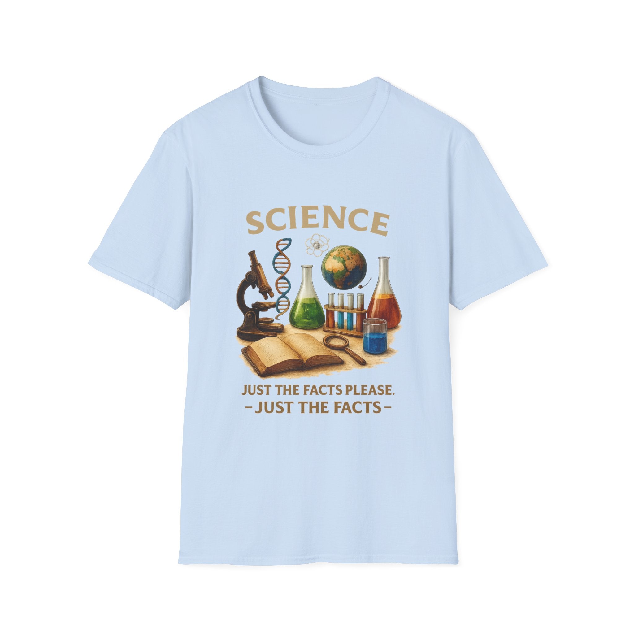Science Just the Facts Unisex Softstyle T-Shirt