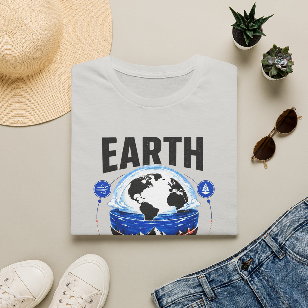 Earth Graphic T-Shirt — "Treat It Like It's Your Only Home" Environmental Tee