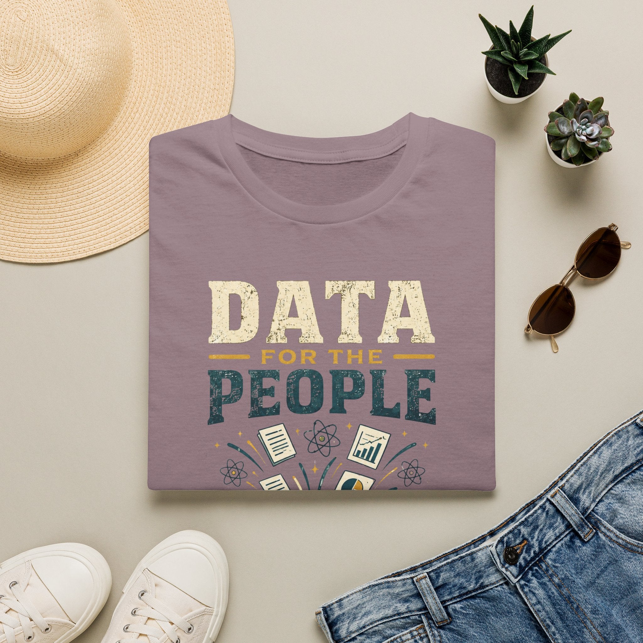 Data People T-Shirt — Retro Science & Tech Graphic Tee for Analysts