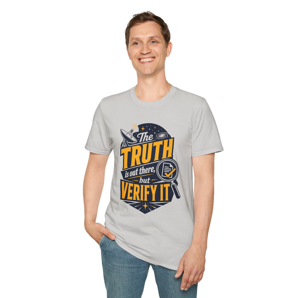 Truth Is Out There T-Shirt — UFO Conspiracy Graphic Tee