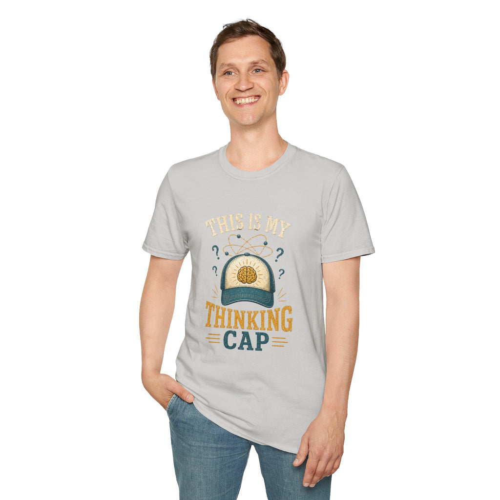 Thinking Cap T-Shirt — “This Is My Thinking Cap” Graphic Tee