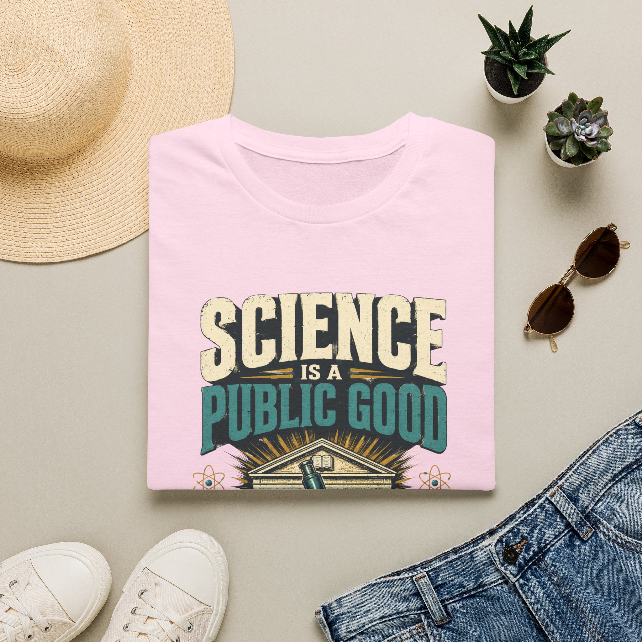 Science Is a Public Good T‑Shirt — Retro STEM Advocacy Tee