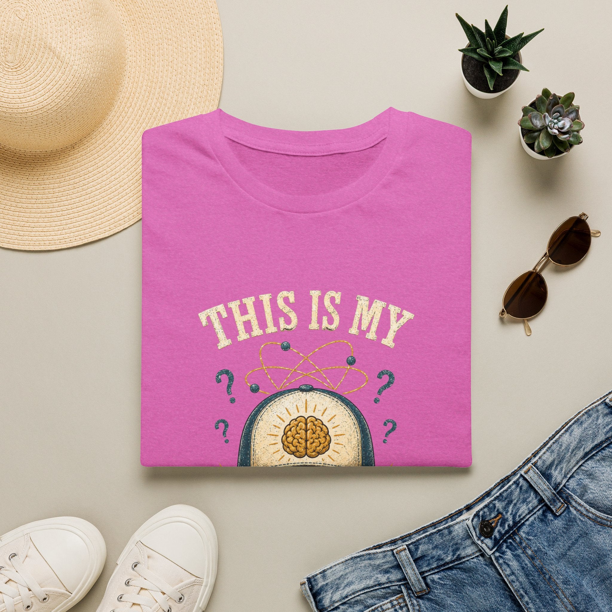 Thinking Cap T-Shirt — “This Is My Thinking Cap” Graphic Tee
