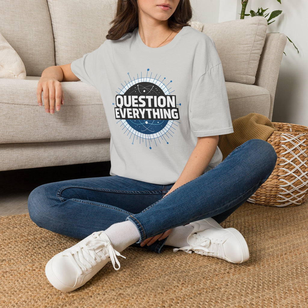 Question Everything T-Shirt — Skeptic Science Graphic Tee