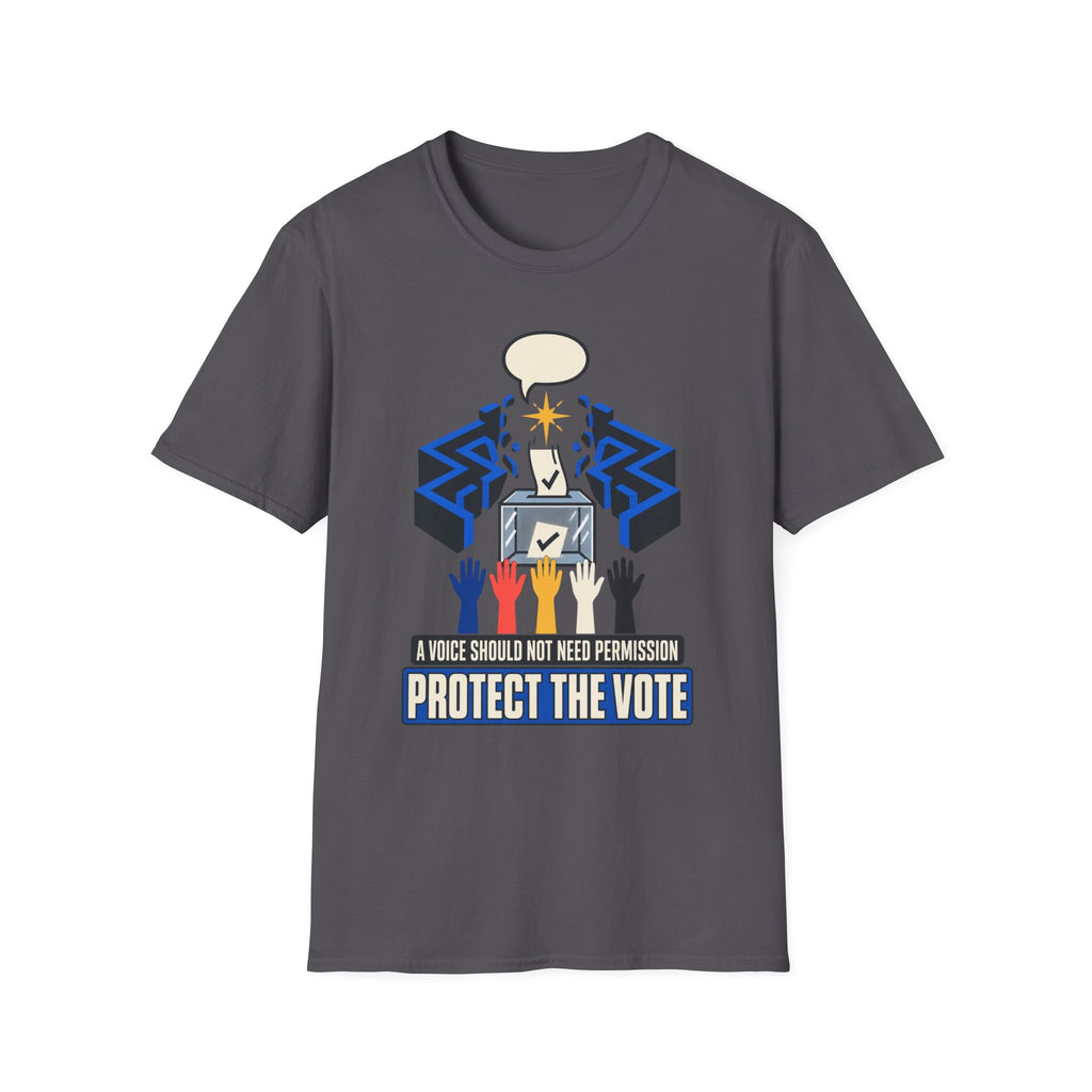 Protect the Vote Graphic T-Shirt — Voter Rights / Civic Engagement Tee