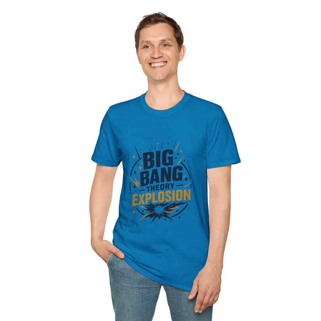 Big Bang Theory Explosion T-Shirt — Science Nerd Graphic Tee