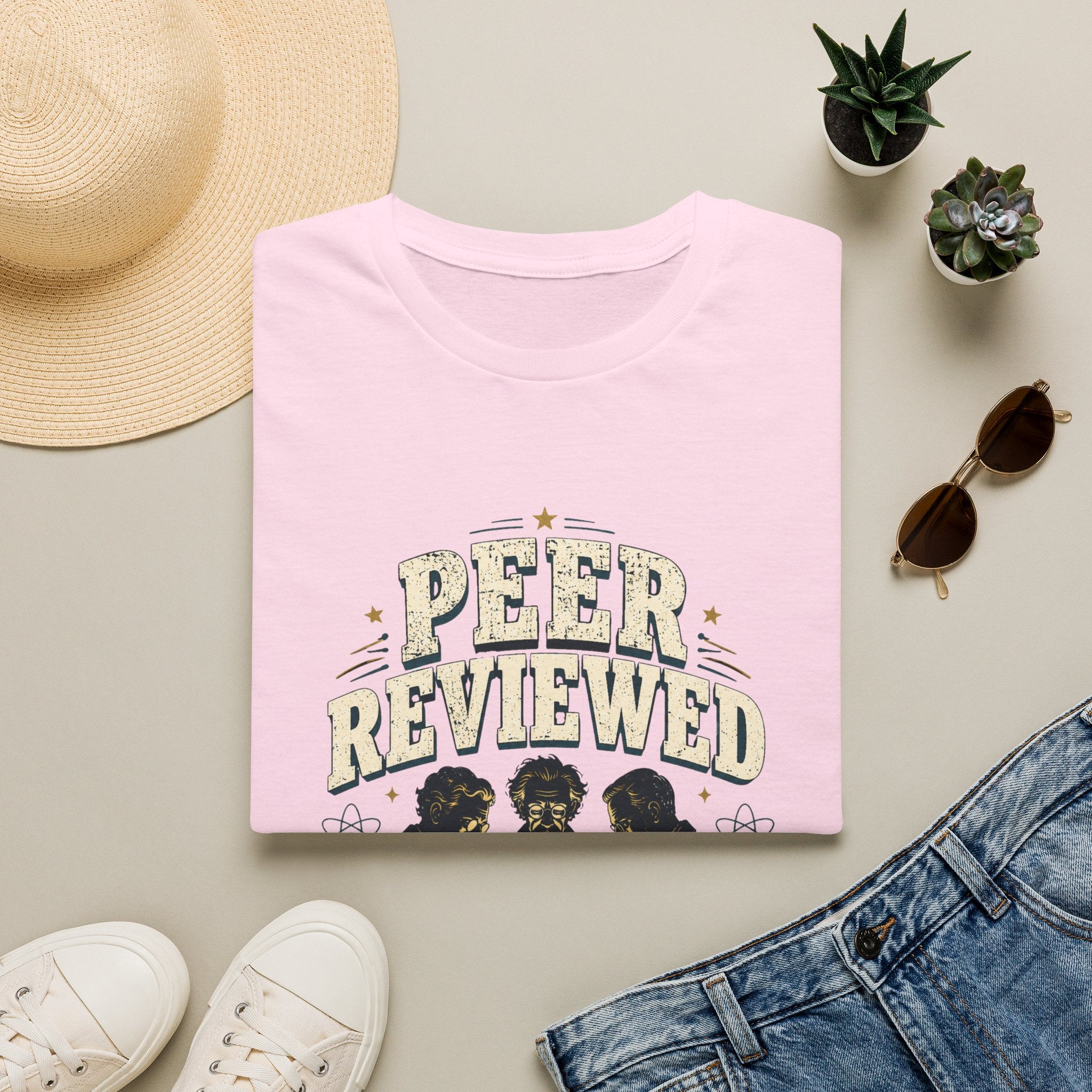 Peer Reviewed T-Shirt — Funny Academic 'Peer Reviewed or It Didn’t Happen' Tee