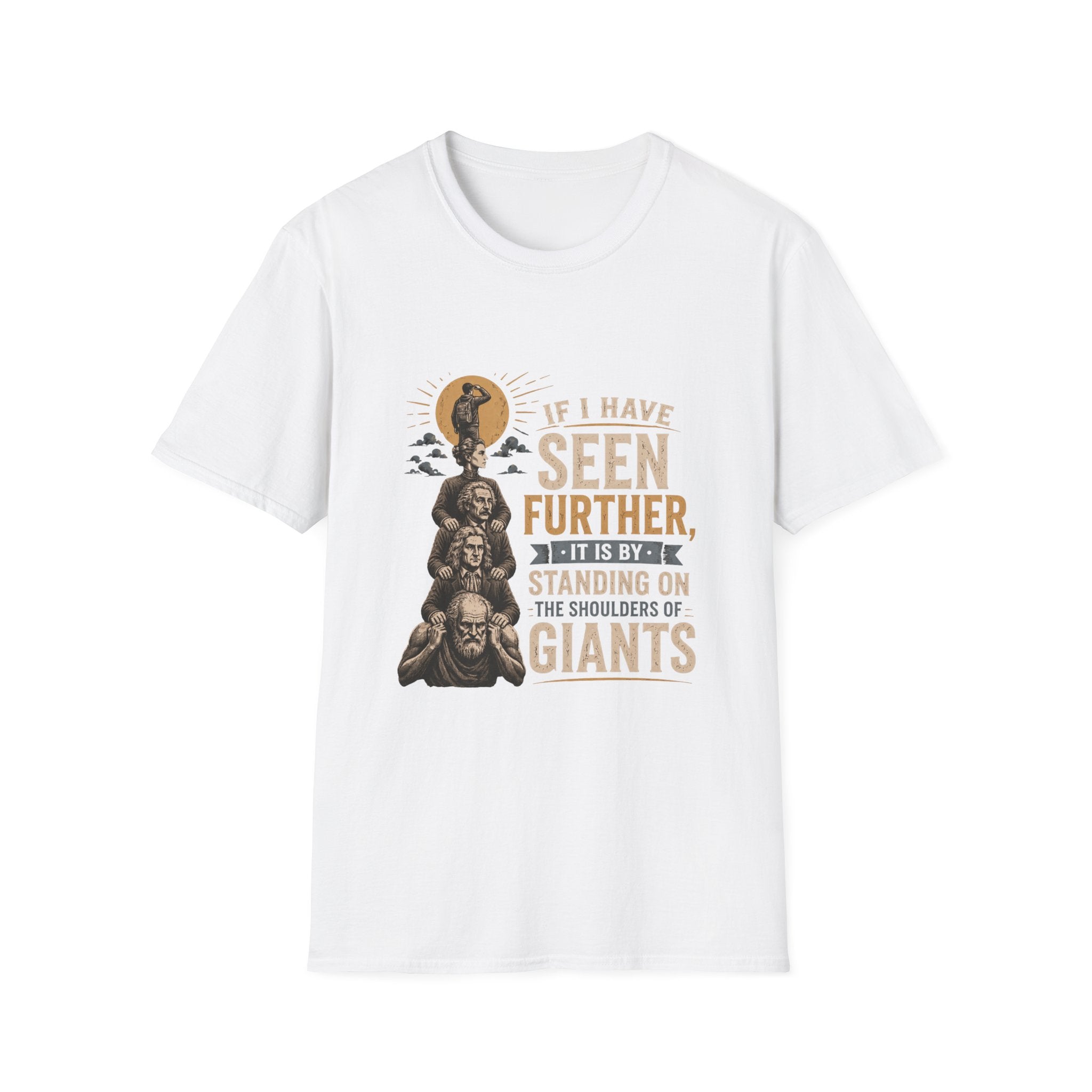 Shoulders of Giants Unisex Softstyle T-Shirt