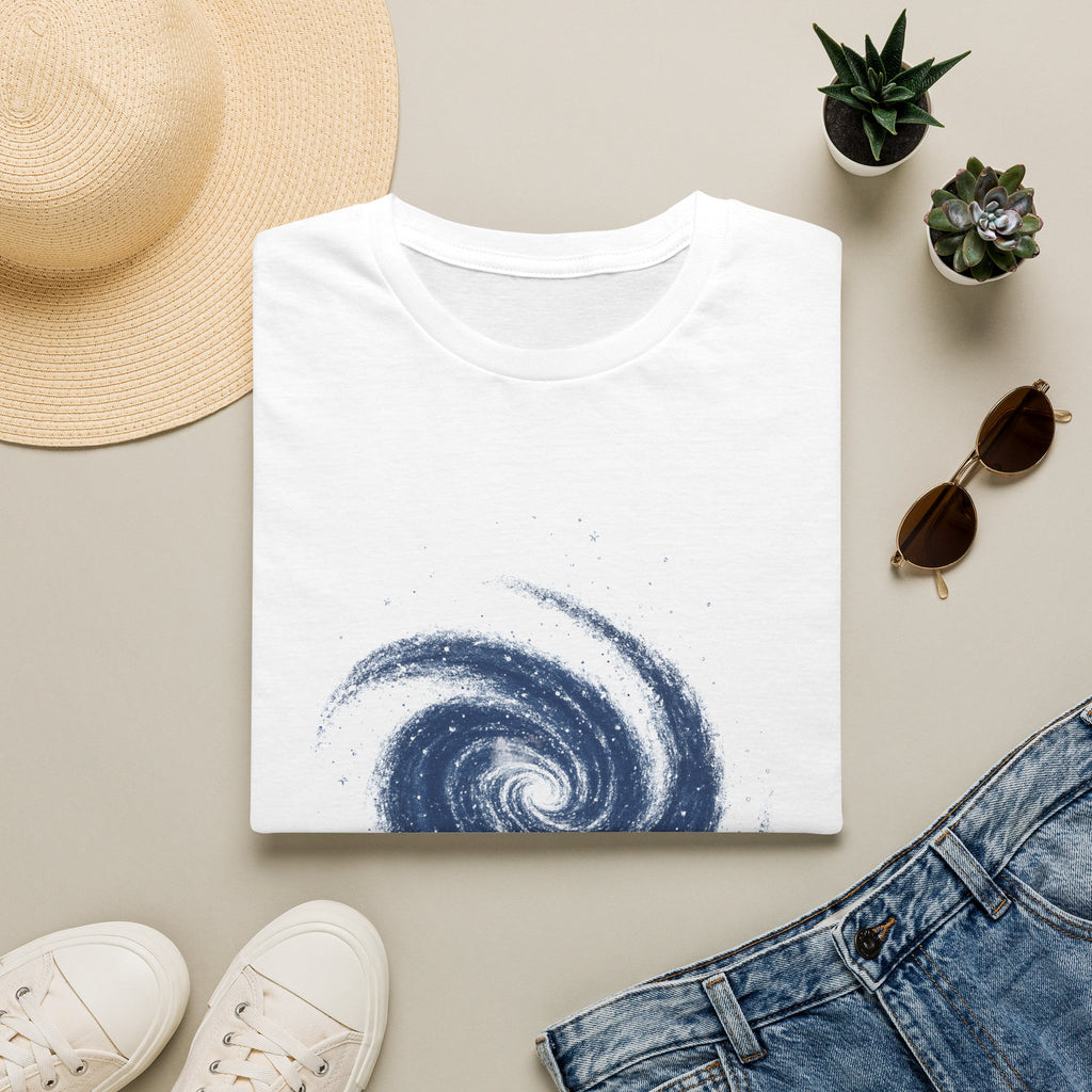 Galaxy Swirl T-Shirt — Cosmic Spiral Tee