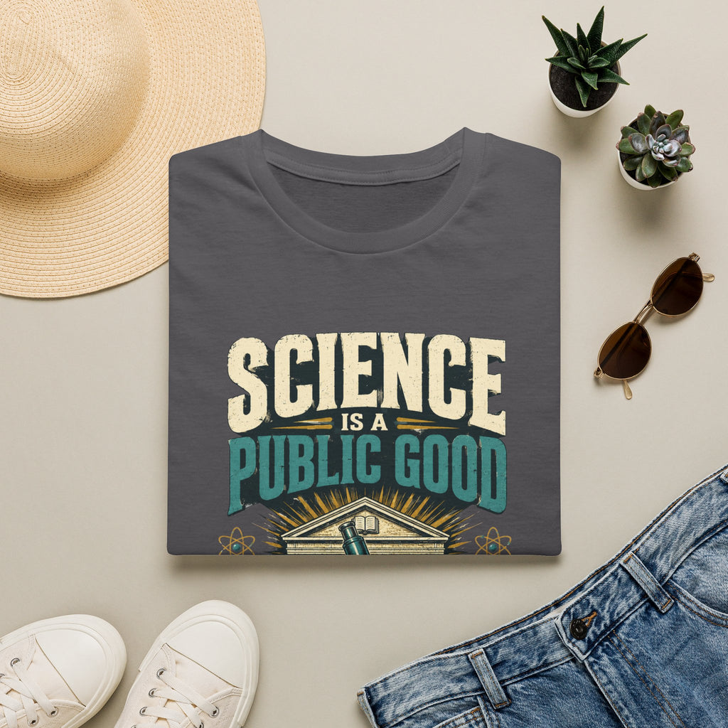Science Is a Public Good T‑Shirt — Retro STEM Advocacy Tee