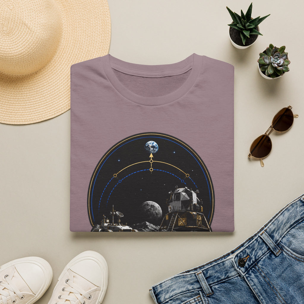 Back to the Moon T-Shirt — Lunar Mission Retro Space Tee