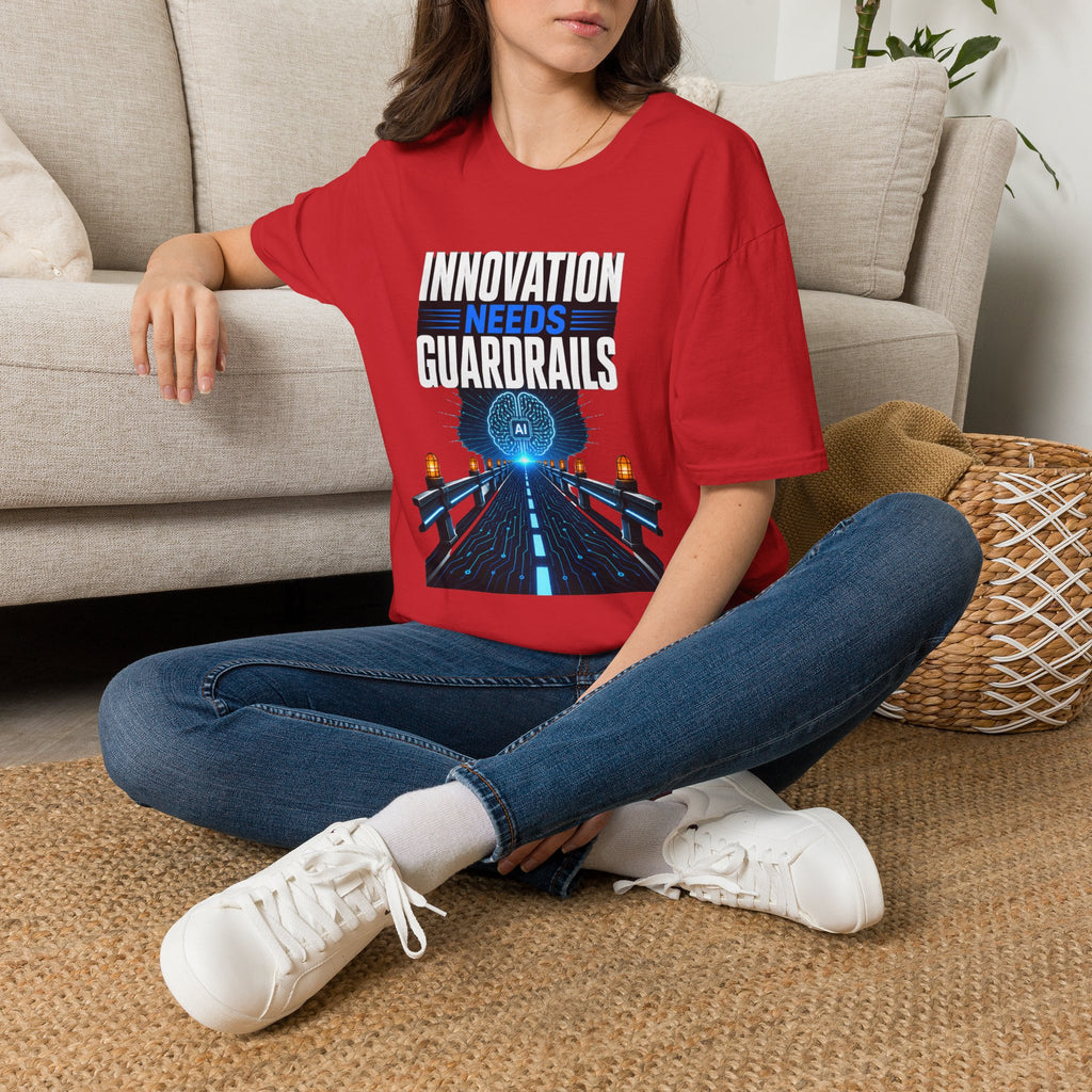 Innovation Needs Guardrails T-Shirt — AI Ethics & Responsible Tech Tee
